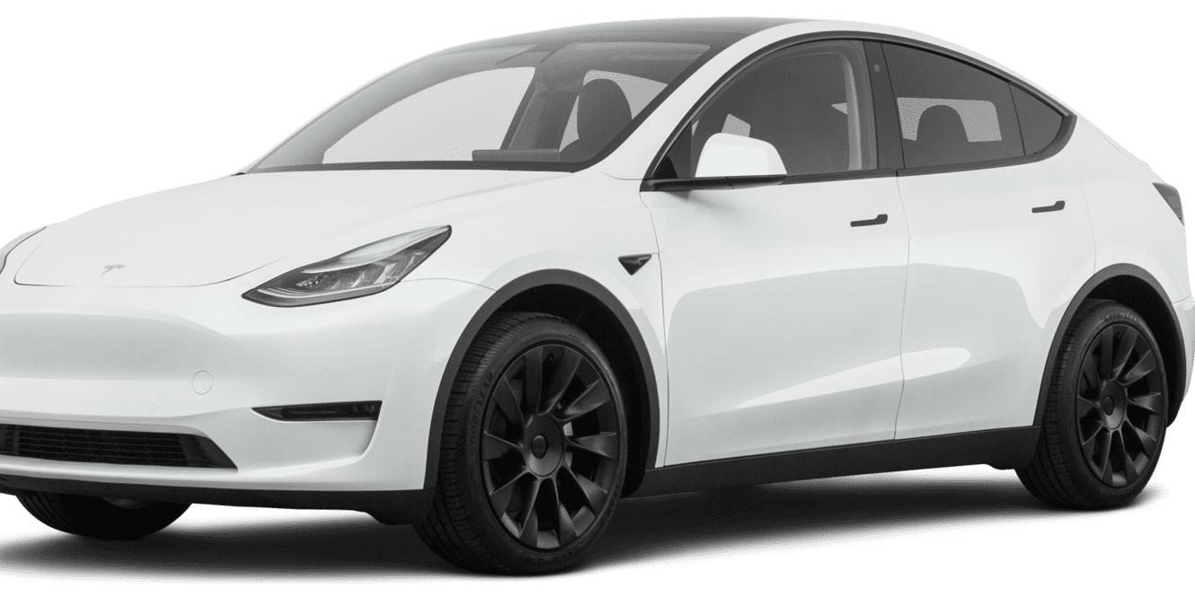 TESLA MODEL Y 2021 5YJYGDED8MF113879 image